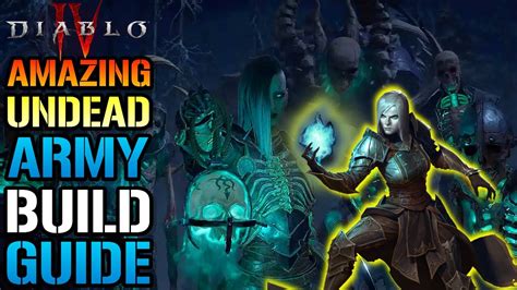 Diablo Amazing Necromancer Undead Army Build Invicible Minions