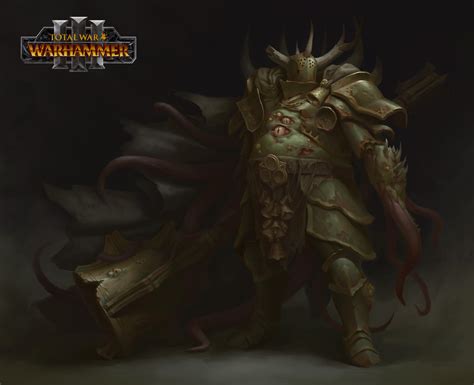 Warhammer Iii Nurgle Champion Fan Art Once A Noble Servant Of The Empire This Rotting Chaos