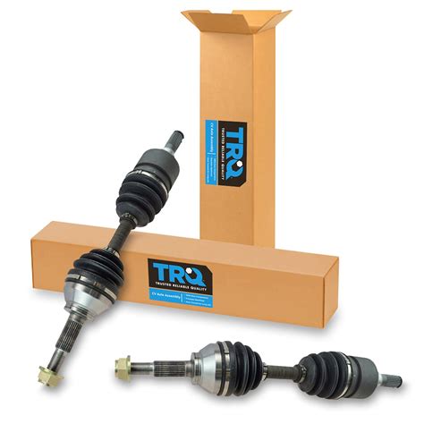 Trq Front Cv Axle Shaft Assembly Lh Rh Kit Pair Set Of Compatible