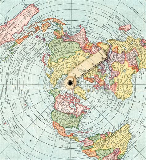 El Nuevo Mapa Estándar Del Mundo De Gleason 1892 Hardware Etsy México