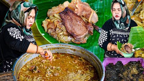 NASI KIKIL BU TANDUR LANGGANAN GUS DUR SEHARI HABIS 500 KAKI SAPI