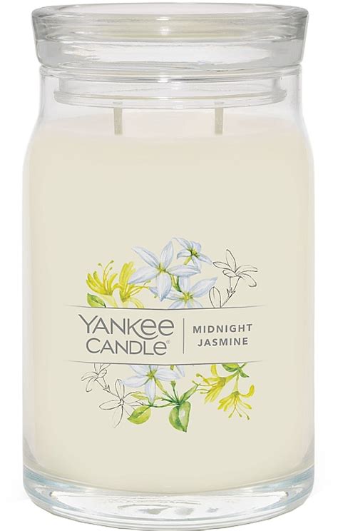 Yankee Candle Midnight Jasmine Bougie Parfum E En Jarre Avec M Ches