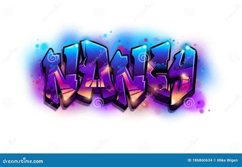 Mason Graffiti Name Royalty-Free Illustration | CartoonDealer.com ...