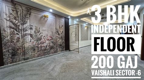 3 BHK WITH 3 WASHROOM INDEPENDENT BUILDER FLOOR IN VAISHALI NEAR