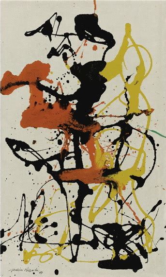 Jackson Pollock Number Animus Meminisse Horret