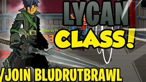 Aqw Lycan Class In Join Bludrutbrawl 18k Crits Gameplay Youtube