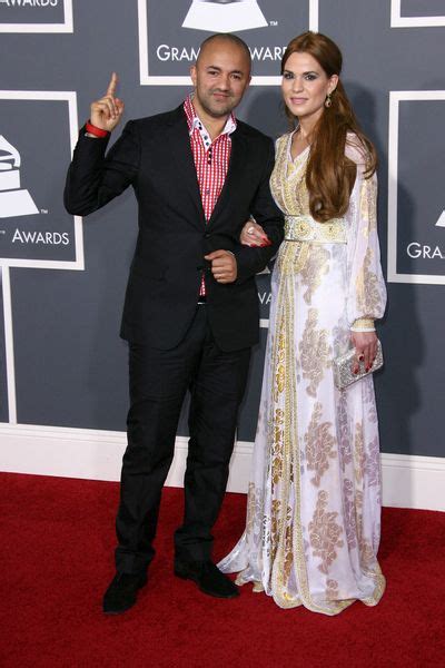 Redone And Wife Laila Grammys Pictures Rd Grammy Awards Red