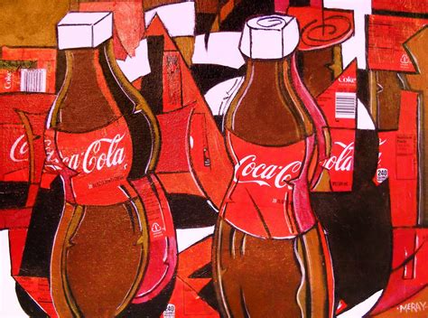 "Coca-Cola Classic #4" - Mid-Century Abstraction, Jazz, Coastal, and ...