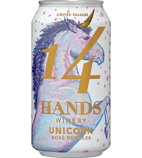 14 Hands Unicorn Rosé Bubbles Minibar Delivery