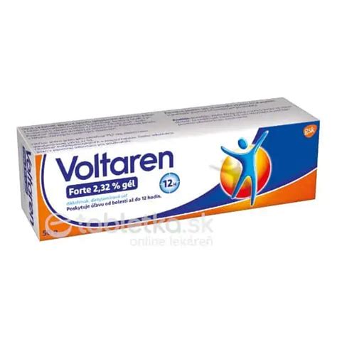 Voltaren Forte 2 32 gél 180g etabletka