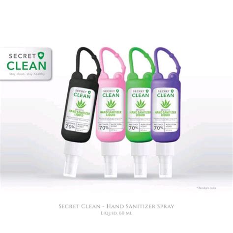 Jual HERBORIST Secret Clean Multi Purpose Disinfectant 60ml Silicon