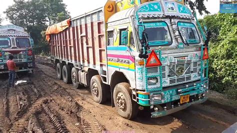 Tata C Wheeler Truck Live On Road Indian Heavy Vehicles Youtube