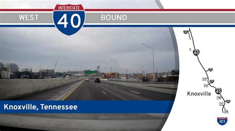 Interstate 40 West Knoxville Tennessee Drive Americas Highways 🚙