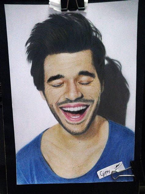 The Smiling Man Color Pencil Drawing | Color pencil drawing, Smiling ...