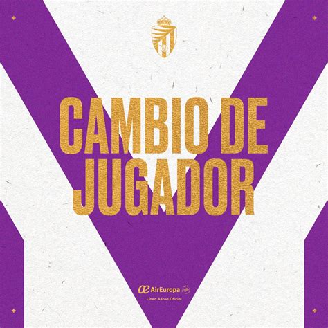 Real Valladolid C F On Twitter Doble Cambio En El Real