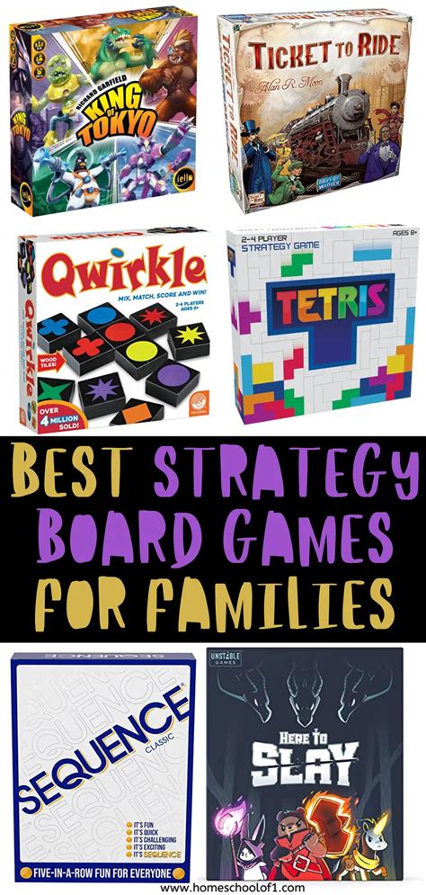 17 Best Strategy Board Games for Family Game Night (2024)