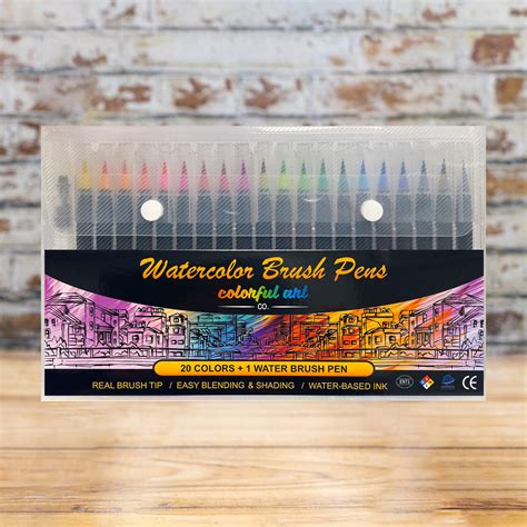 Colourful Art Watercolour Brush Pens - Highlight Crafts