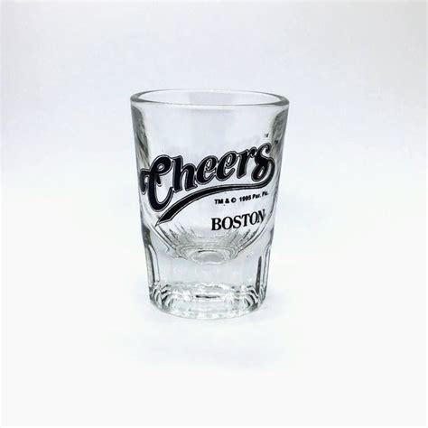 Cheers Boston Oversize Collectible Shot Glass Etsy Cheers Boston Shot Glass Figure Shop