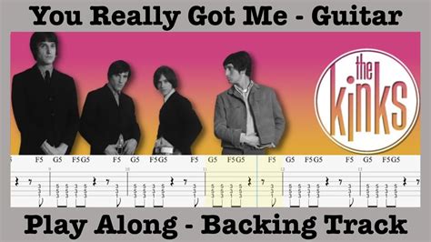 You Really Got Me The Kinks Guitar Play Along Backing Track