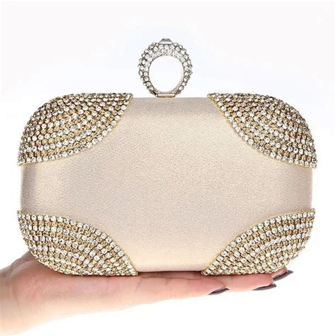 Aliexpress Comprar Diamantes Mujeres Bolsos De Noche Cadena Del