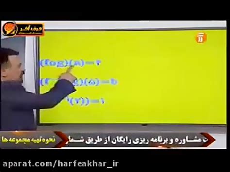 ریاضی کنکور موسسه حرف آخر ترکیب توابع استاد منتظری