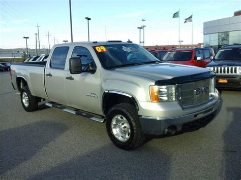 2009 Gmc Sierra 3500hd Work Truck 4x4 Work Truck 4dr Crew Cab Lb Srw