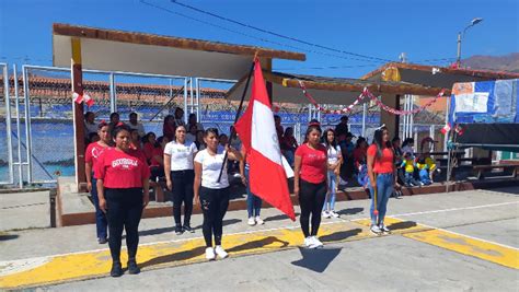 Hu Nuco Poblaci N Penal Rinde Homenaje A La Bandera Nacional