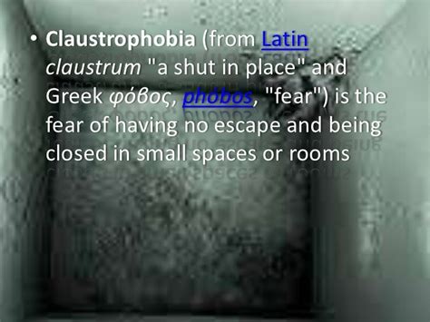 Claustrophobia