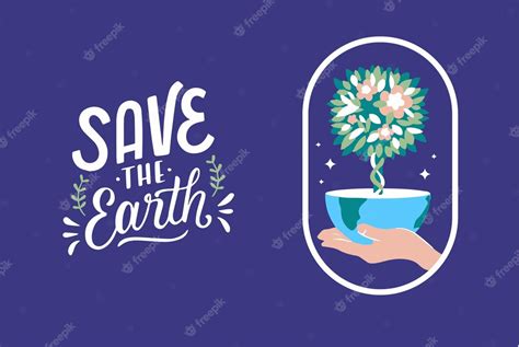 Premium Vector World Earth Day Concept Earth Day Vector Logo Illustration