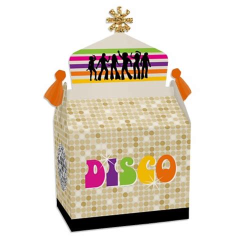 Big Dot Of Happiness 70s Disco Treat Box Party Favors 1970s Disco