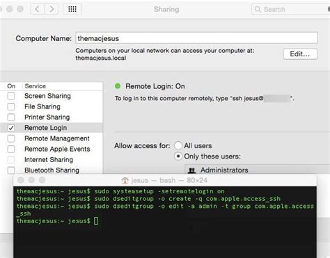 enable ssh  terminal techrepublic