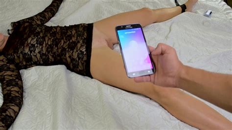 Remote Control Vibrator And Three Orgasms In A Row For A Tied Girl