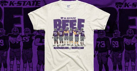 K State Beef T Shirts Feature Wildcats O Line Through New Nil Deal