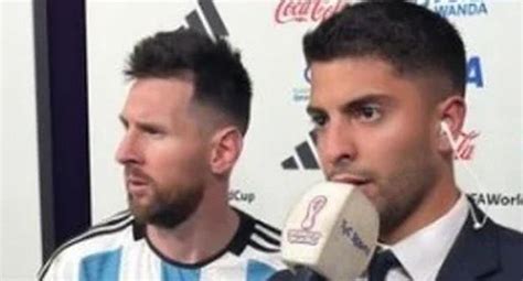 Lionel Messi La Historia Detrás De La Frase “qué Mirás Bobo” Contada Por El Periodista Gastón