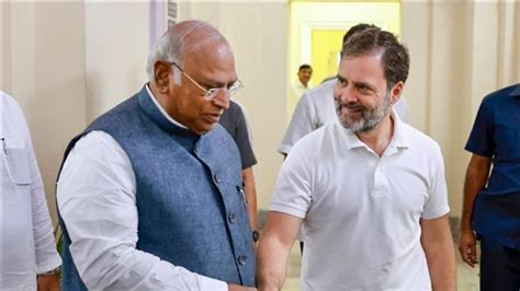 Mumbai News Live Updates Maharashtra Congress Leaders Meet Kharge