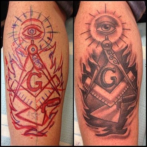 Masonic Tattoos For Freemasons Video Masonicfind Masonic Tattoos