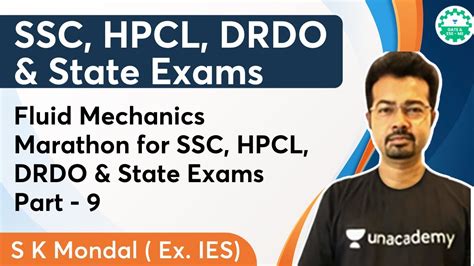 Fluid Mechanics Marathon For Ssc Hpcl Drdo State Exams Part S