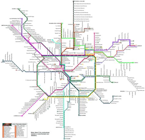 Metro Map Pictures: Milan Metro Map Pictures