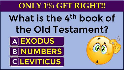 BIBLE QUIZ CAN YOU ANSWER ALL THESE 20 INTERESTING QUESTIONS SELECTED