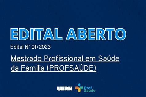 Mestrado Profissional em Saúde da Família abre inscrições vagas