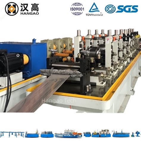 Induction Heating Hvac Tube Welding Mill Machine Steel Coil Pipe