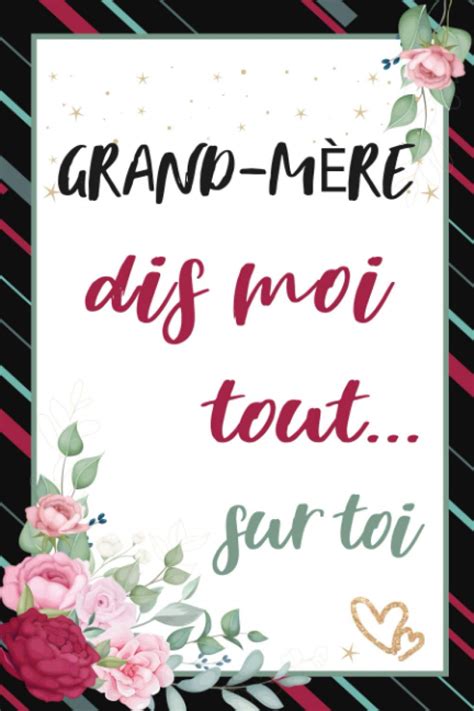 Buy Grand M Re Dis Moi Tout Sur Toi Livre Compl Ter R Pondant La