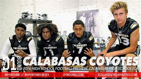 Calabasas 2016 Hsfb Preview Tristan Gebbia Keyshawn Johnson Jr