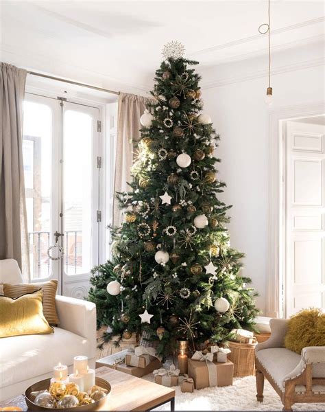 Cómo decorar el árbol de Navidad 75 propuestas para todos los gustos