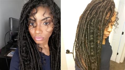 Gypsyboho Messy Faux Locs Youtube