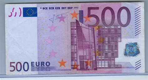 Euro Banknote Signature J C Trichet P X About Vf Condition