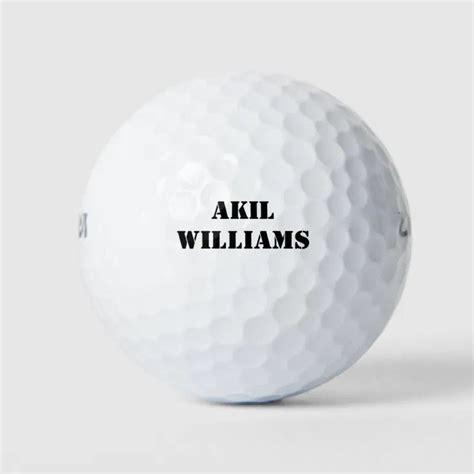 Personalized Golf Balls | Zazzle