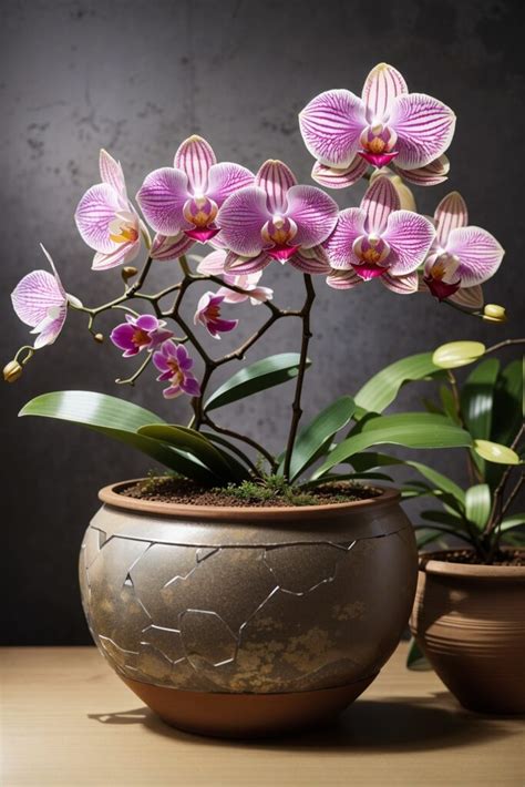 Mastering Orchid Watering: Tips For Different Potting Materials