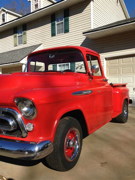 1957 Chevrolet 3200 Pickup Truck With Big Window And 8 Step Side Bed