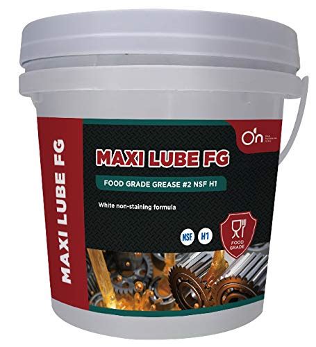 Maxi Lube Fg Food Grade Grease Nsf H Certification Kg Amazon